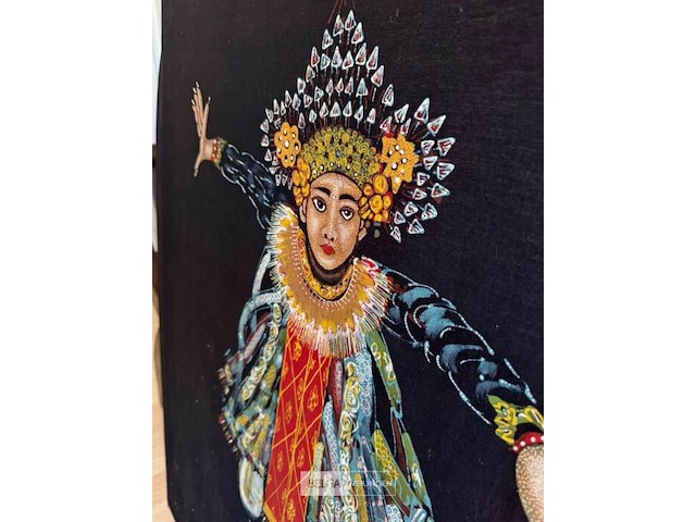 Kunstwerk batik - afbeelding 2 van  3