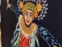 Kunstwerk batik - afbeelding 2 van  3