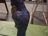 Kunstwerk coco chanel gelimiteerd 3-6 kunstenaar rich 'art frankrijk in hars h 370mm b 100 mm b 100 mm - afbeelding 1 van  6