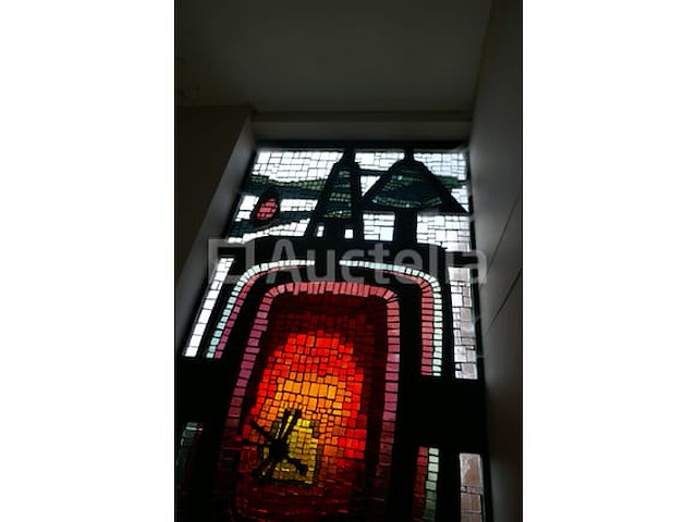 Kunstwerk gebrandschilderd raam - afbeelding 1 van  3