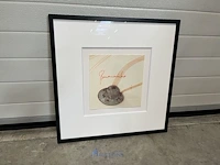 Kunstwerk in kader get. panamarenko