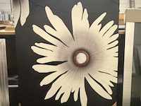 Kunstwerk leather daisy - afbeelding 1 van  1