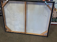 Kunstwerk op doek b 800 mm h 60 mm - afbeelding 2 van  4