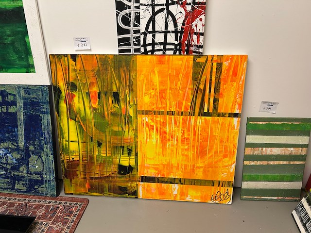 Kunstwerk op doek - afbeelding 1 van  6