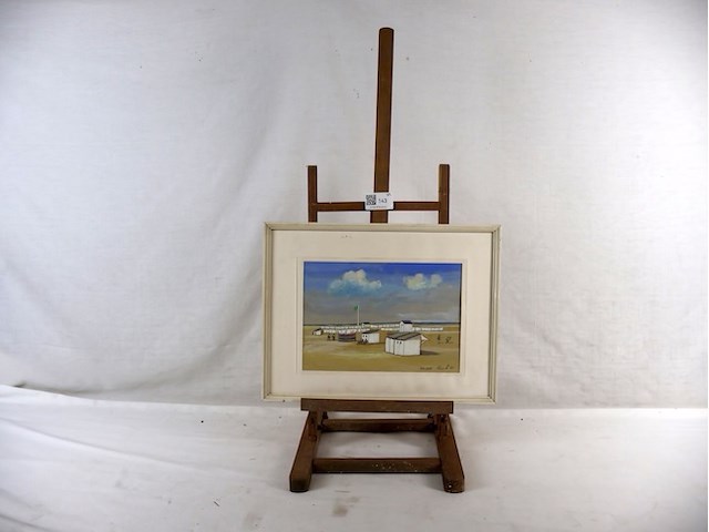 Kunstwerk op schildersezel - afbeelding 1 van  6