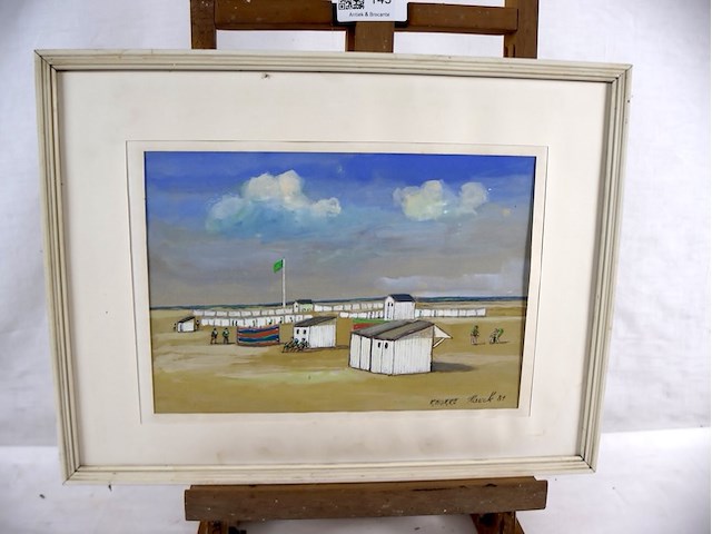 Kunstwerk op schildersezel - afbeelding 5 van  6