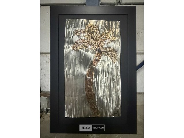 Kunstwerk palm tree - afbeelding 1 van  2