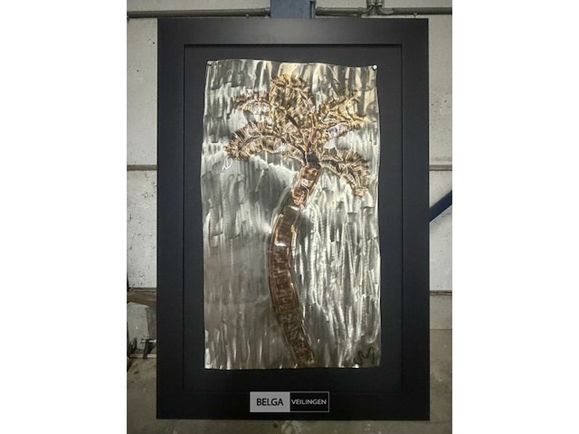 Kunstwerk palm tree - afbeelding 1 van  2