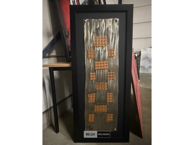 Kunstwerk rectangles - afbeelding 1 van  2