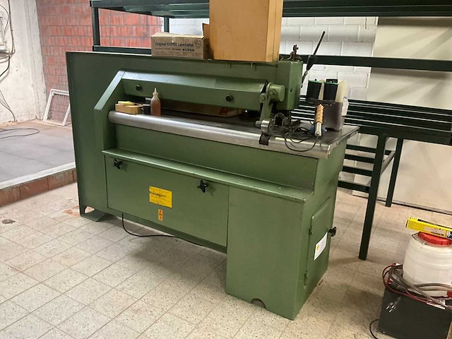 Kuper fineer voegmachine - afbeelding 1 van  12