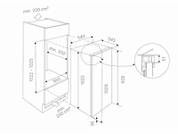 Küppersbusch - fk3305.0i - koelkast - afbeelding 2 van  2