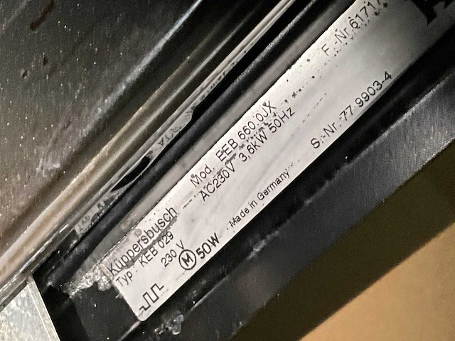 Kuppersbusch eeb 660 ojx inbouw-oven - afbeelding 3 van  3