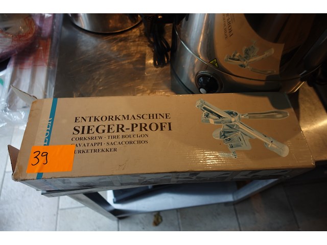 Kurkentrekker sieger - afbeelding 1 van  2