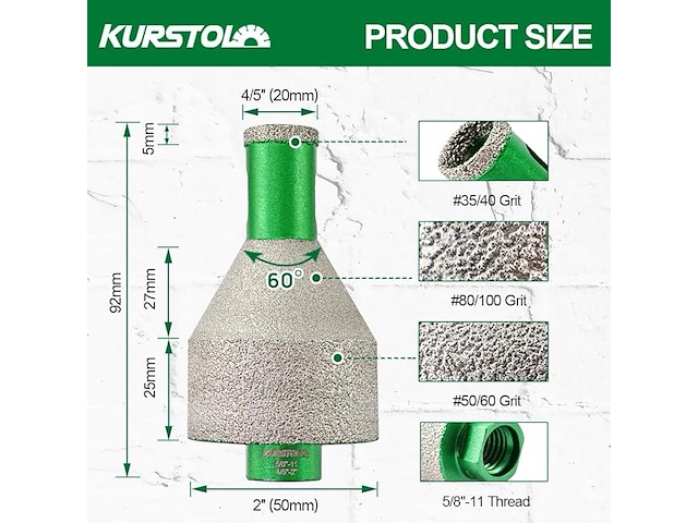 Kurstol diamantkernboor - afbeelding 6 van  6