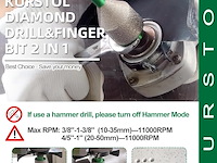 Kurstol diamantkernboor - afbeelding 4 van  6