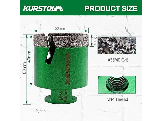 Kurstol diamond core boor - afbeelding 3 van  3