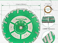 Kurstol graniet diamond cutting blade - afbeelding 3 van  4