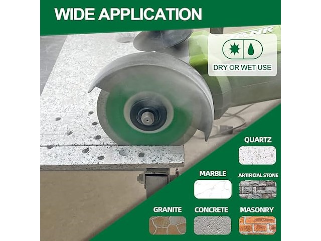 Kurstol graniet diamond cutting blade - afbeelding 2 van  4