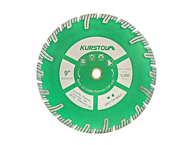 Kurstol graniet diamond cutting blade - afbeelding 1 van  4