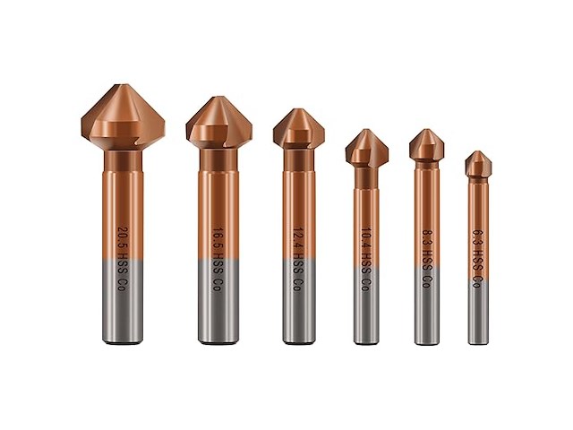 Kurstol verzinkboorset - afbeelding 1 van  3