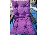 Kussen 100x50cm - paars - 4st - afbeelding 1 van  3