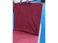 Kussen ligbed - bordeaux -60x180cm - afbeelding 4 van  4