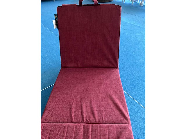 Kussen ligbed - bordeaux -60x180cm - afbeelding 3 van  4