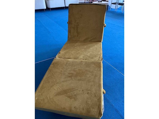 Kussen ligbed - oker -65x195cm 2st - afbeelding 1 van  4
