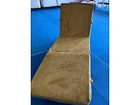 Kussen ligbed - oker -65x195cm 2st - afbeelding 1 van  4