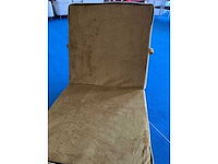 Kussen ligbed - oker -65x195cm 2st - afbeelding 1 van  3