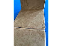 Kussen ligbed - oker -65x195cm 2st - afbeelding 2 van  3