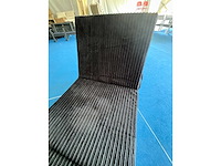 Kussen ligbed - zwart - 70x180cm -2st - afbeelding 2 van  4