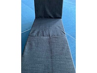 Kussen voor ligbed - blauw - 60x180cm - afbeelding 1 van  3