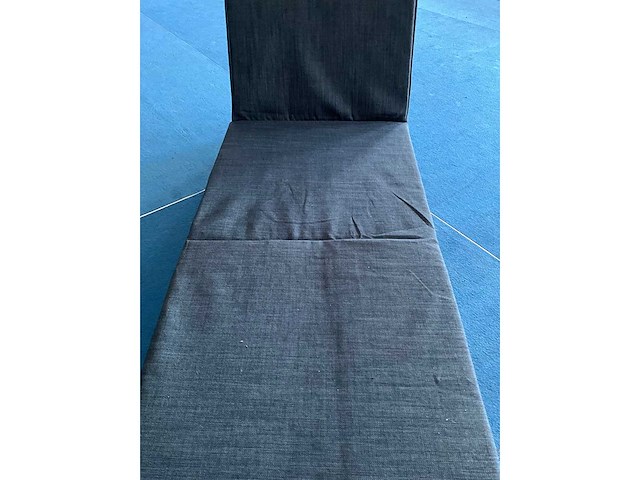 Kussen voor ligbed - blauw - 60x180cm - afbeelding 1 van  3
