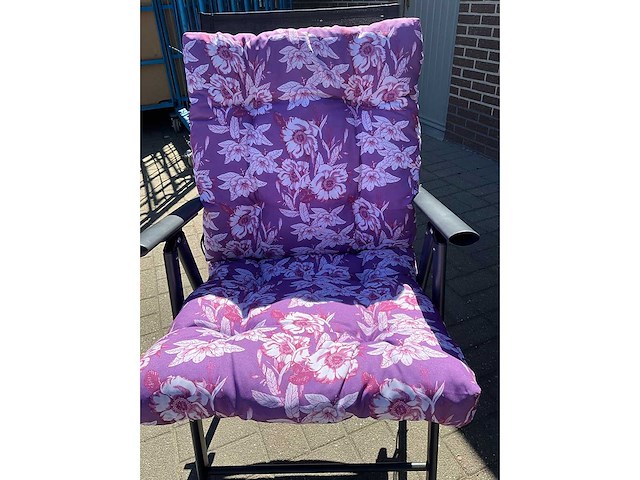 Kussen voor ligstoel - 2st - 105x50cm - afbeelding 1 van  2