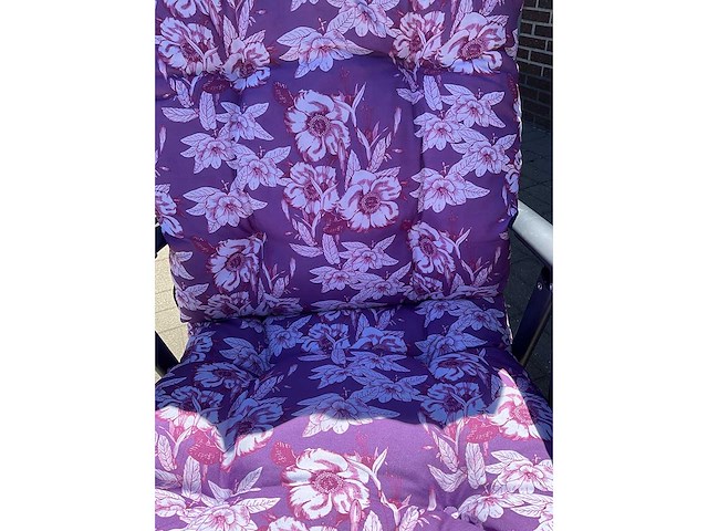Kussen voor ligstoel - 2st - 105x50cm - afbeelding 2 van  2
