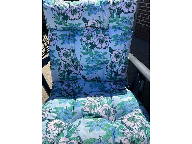 Kussen voor ligstoel - 2st -105x50cm - afbeelding 1 van  2