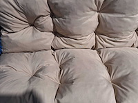 Kussen voor tuinbank 100x150 - beige - afbeelding 1 van  2