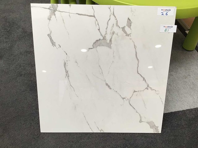 Kutahya albatros gepolijst 60x60 cm tegel 108 m² - afbeelding 1 van  5