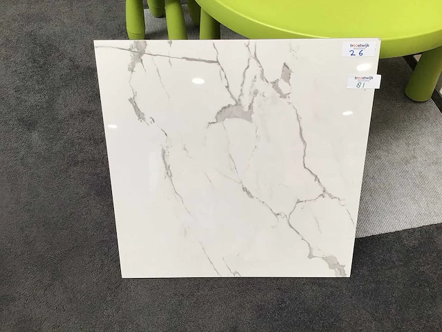 Kutahya albatros gepolijst 60x60 cm tegel 54 m² - afbeelding 2 van  5