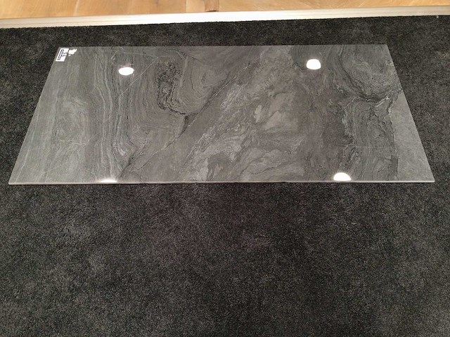 Kutahya atlantis antraciet gepolijst 60x120 cm tegel 120,96 m² - afbeelding 6 van  6
