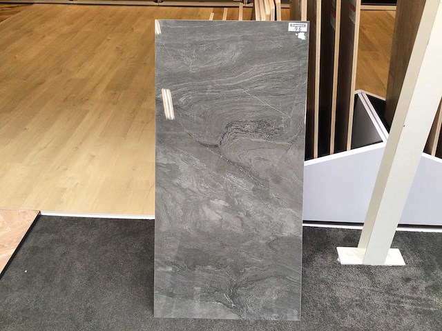Kutahya atlantis antraciet gepolijst 60x120 cm tegel 120,96 m² - afbeelding 1 van  1