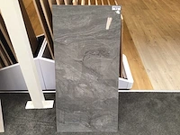 Kutahya atlantis antraciet gepolijst 60x120 cm tegel 181,44 m² - afbeelding 2 van  6