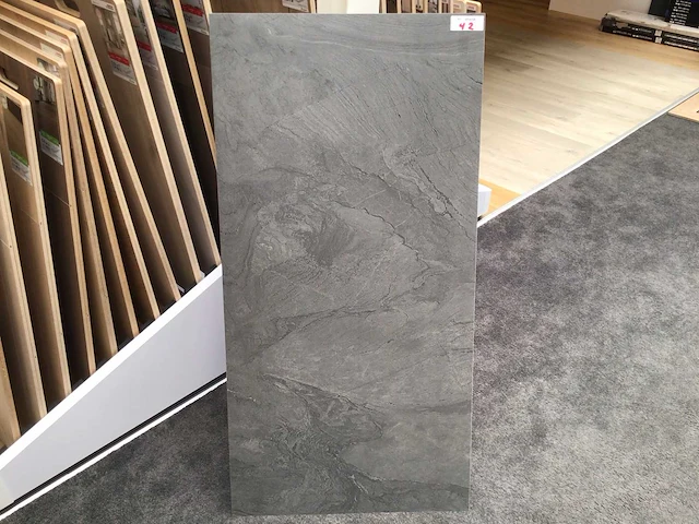 Kutahya atlantis antraciet mat vloertegel 60x120 cm 120,96 m² - afbeelding 3 van  7