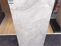 Kutahya atlantis wit gepolijst vloertegel 60x120 cm 60,48 m²
