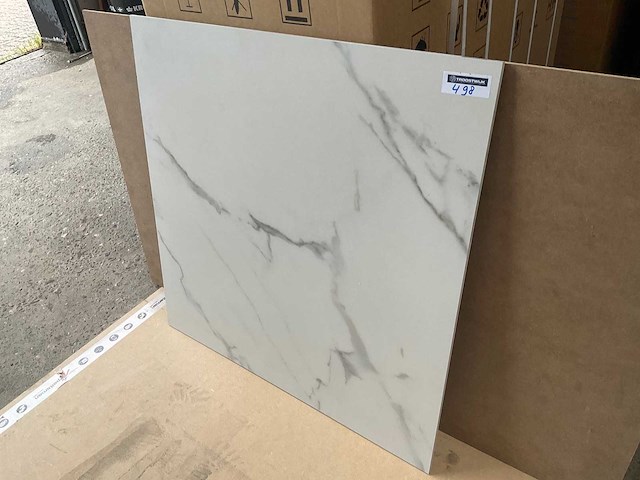 Kutahya calacatta mat 80x80 cm tegel 61,44 m² - afbeelding 2 van  3