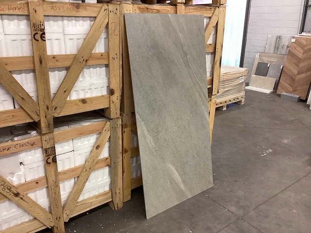 Kutahya luton grey mat vloertegel 80x160 cm 51,2 m² - afbeelding 1 van  13