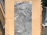 Kutahya marea dark grey gepolijst 60x120 cm tegel 120,96 m² - afbeelding 1 van  4