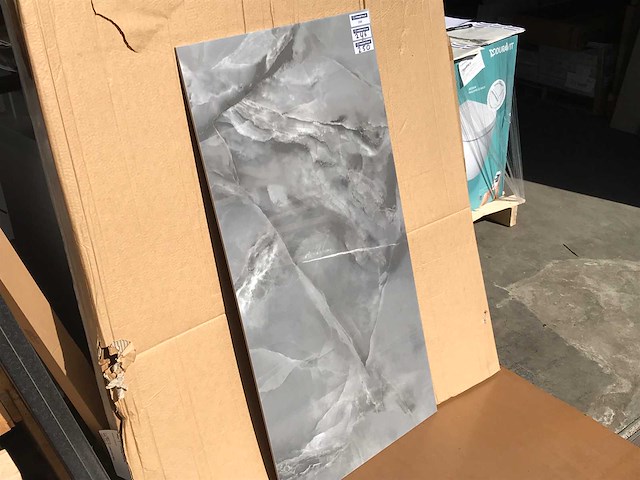 Kutahya marea dark grey gepolijst 60x120 cm tegel 120,96 m² - afbeelding 2 van  4