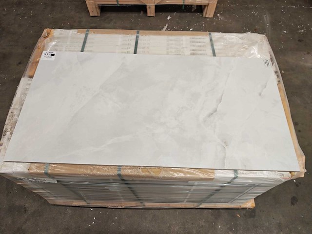 Kutahya marea white gepolijst 60x120 cm tegel 41,04 m² - afbeelding 1 van  6